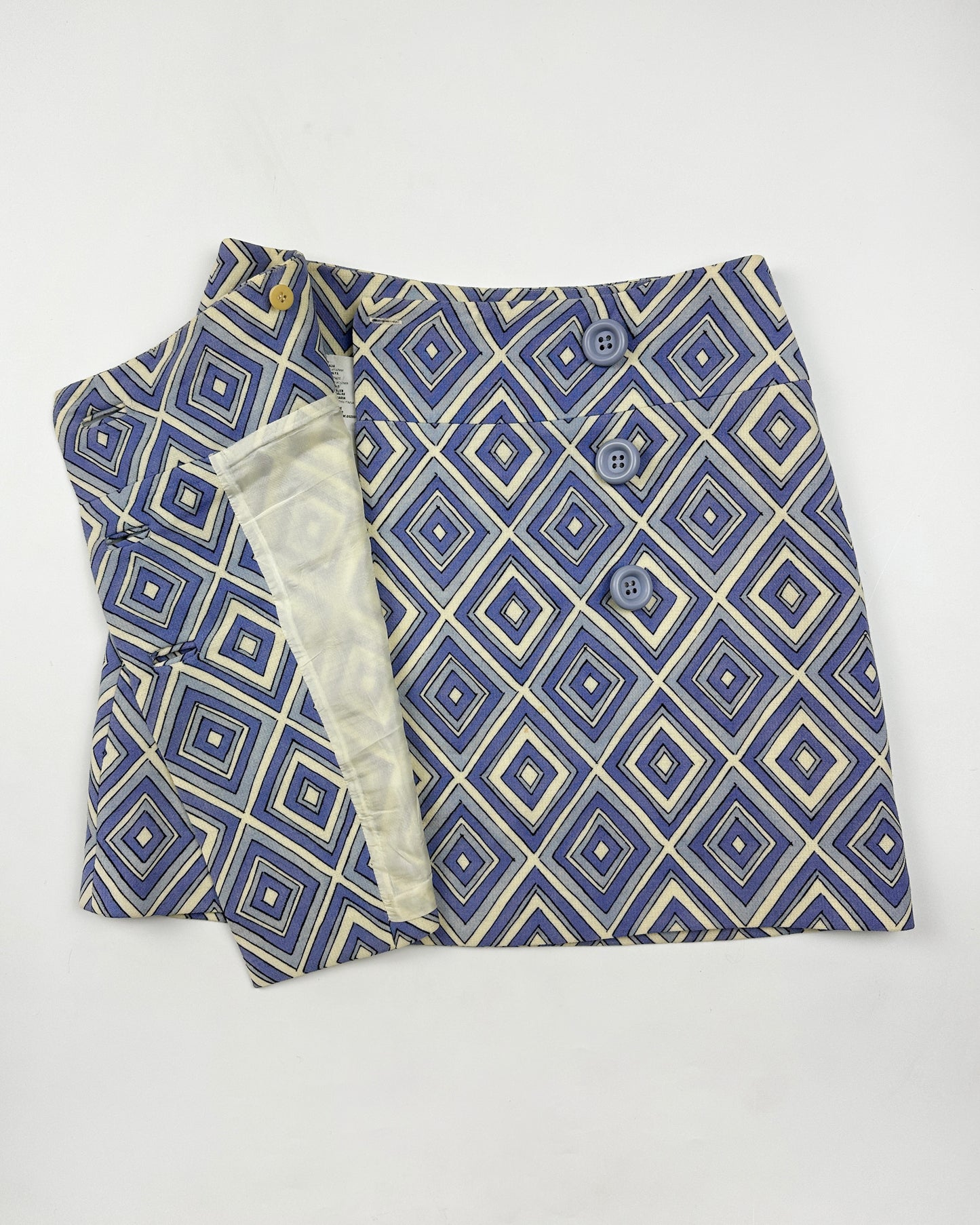 Prada Fall 2012 Diamond Print Skirt