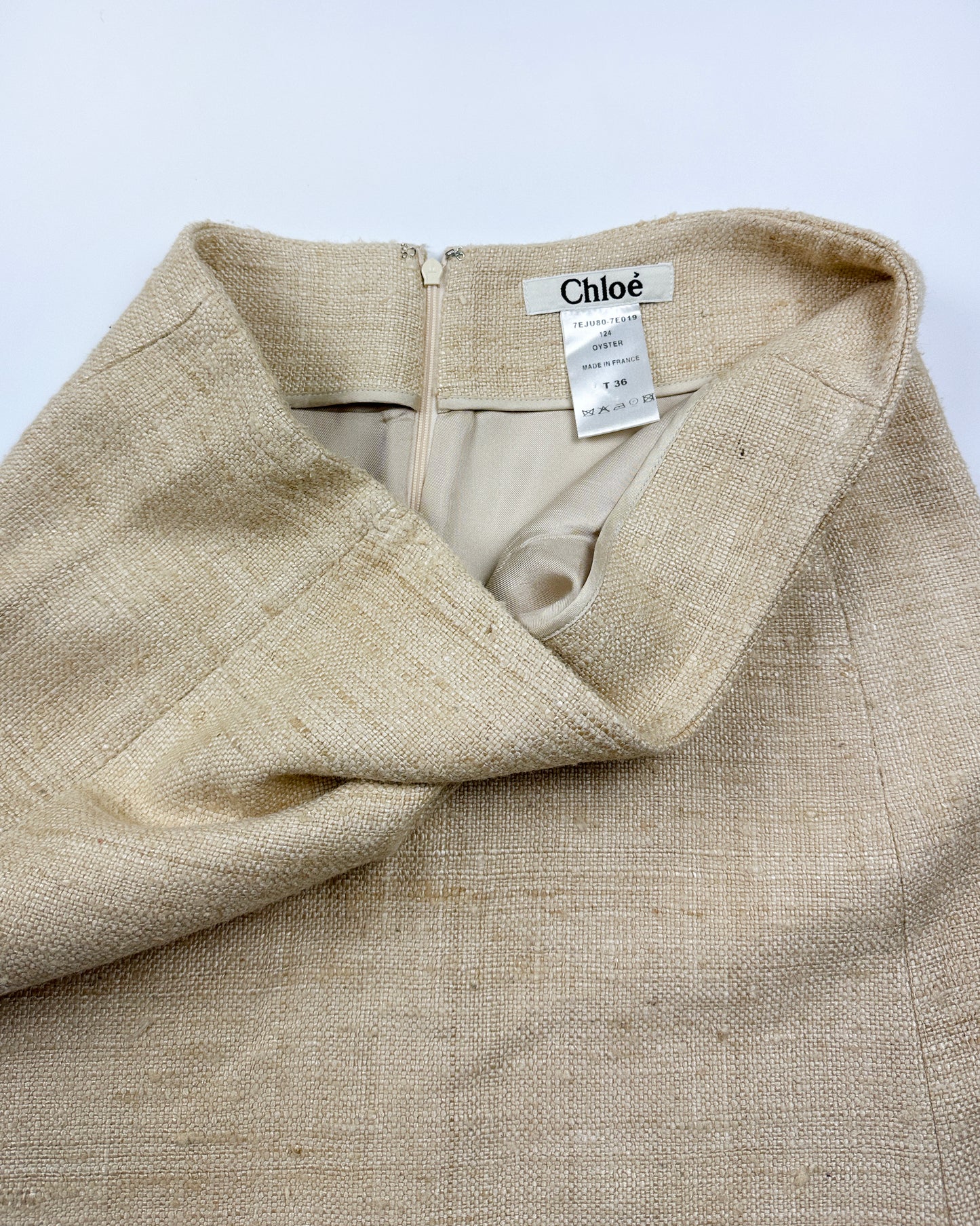 Chloé Spring 2007 Silk Skirt