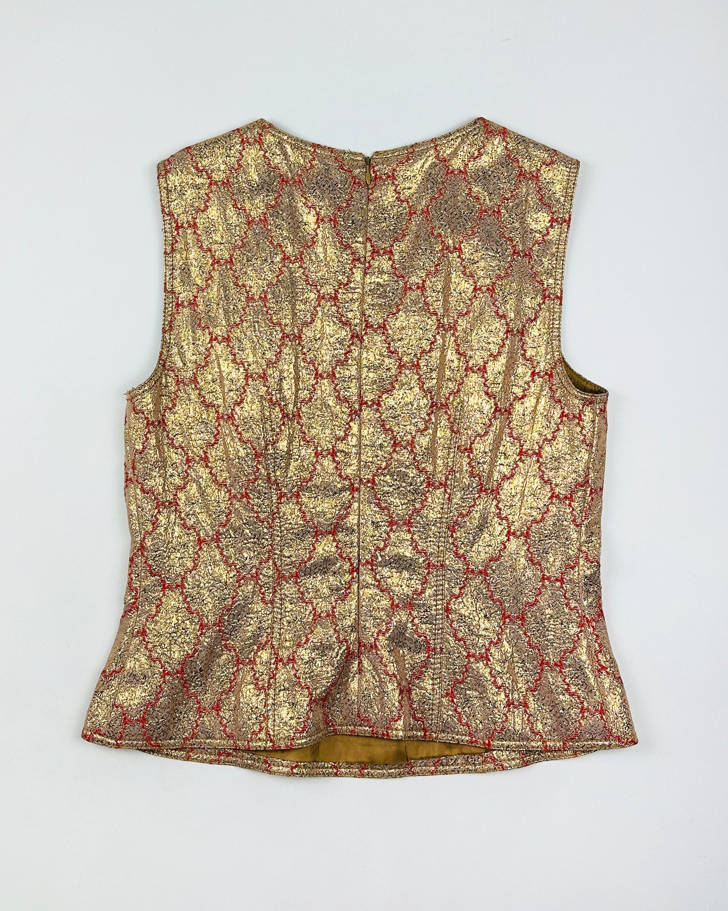 Prada Spring 2002 Brocade Top