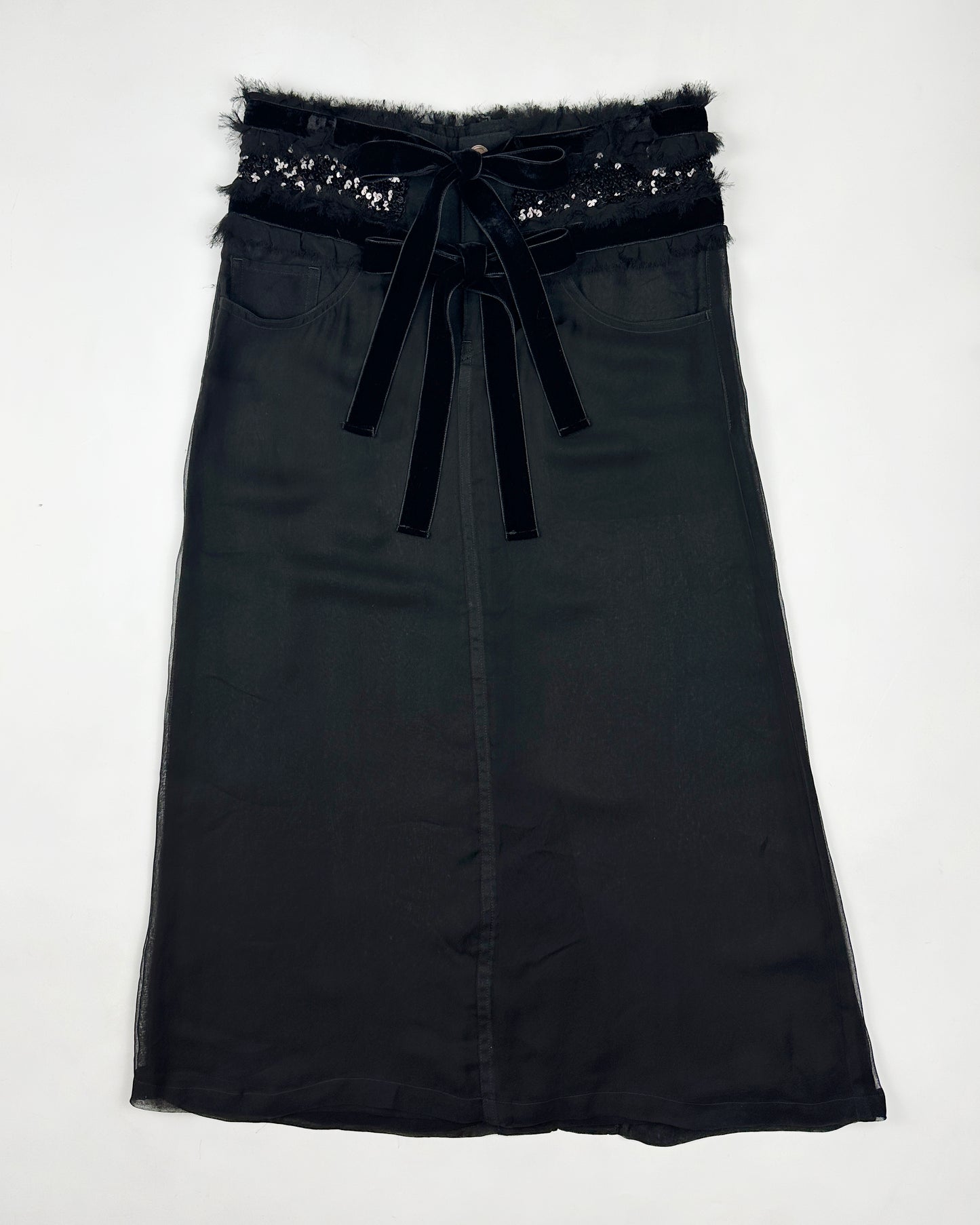 Comme des Garçons Fall 2006 Sheer Sequin Skirt