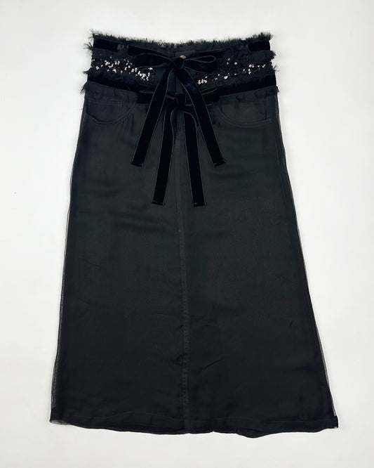 Comme des Garçons Fall 2006 Sheer Sequin Skirt
