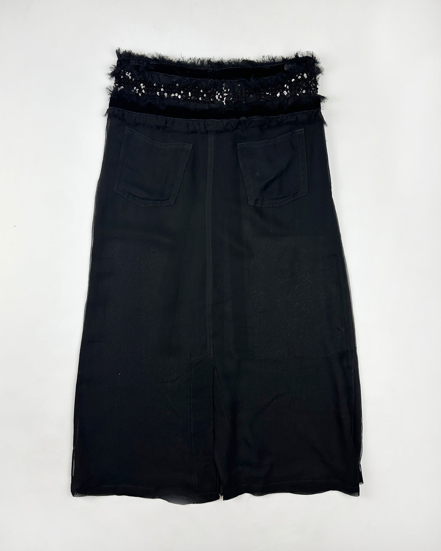 Comme des Garçons Fall 2006 Sheer Sequin Skirt
