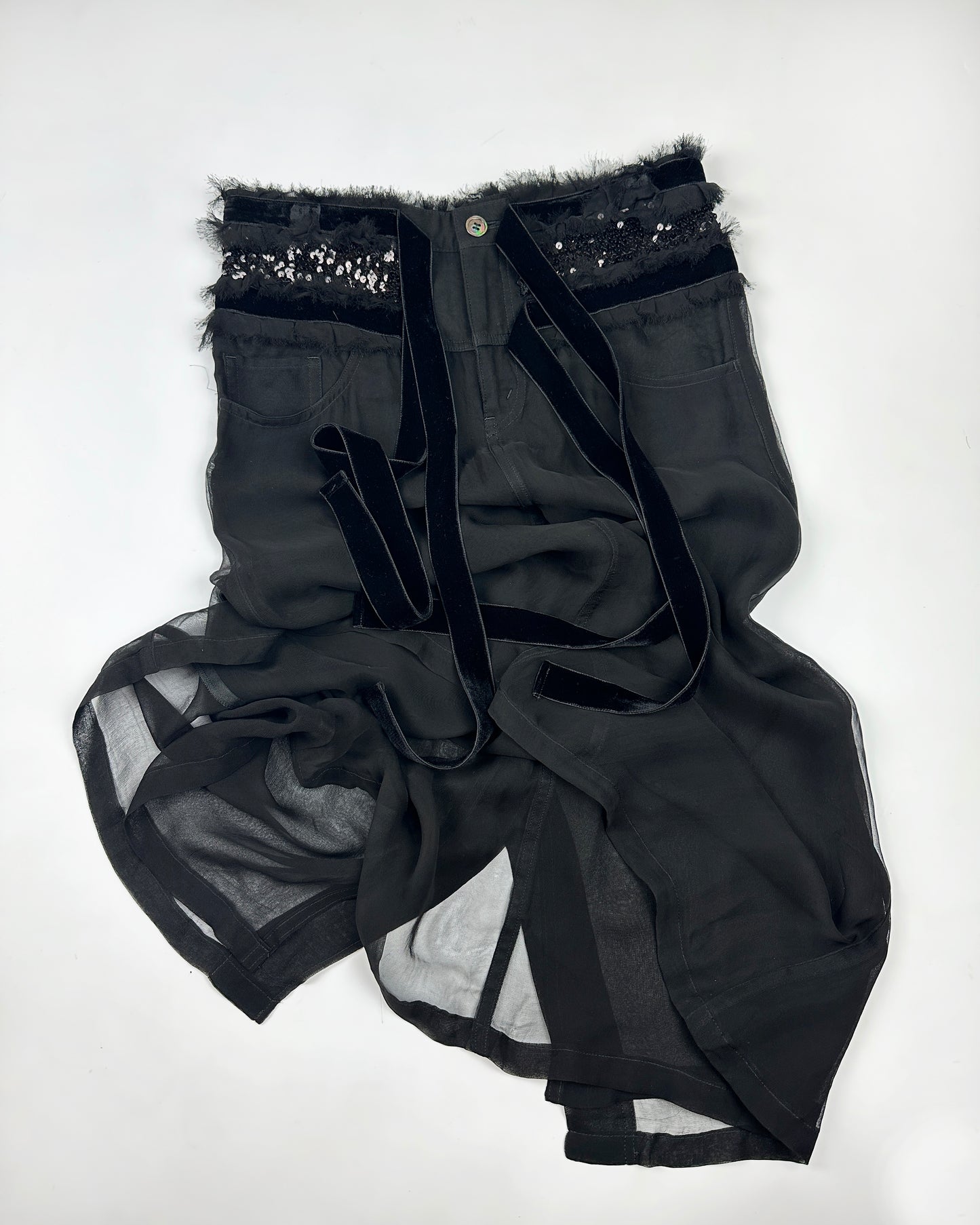Comme des Garçons Fall 2006 Sheer Sequin Skirt