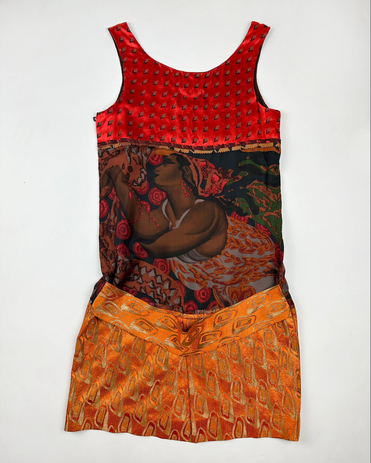 Jean Paul Gaultier Fall 2002 Silk Runway Dress