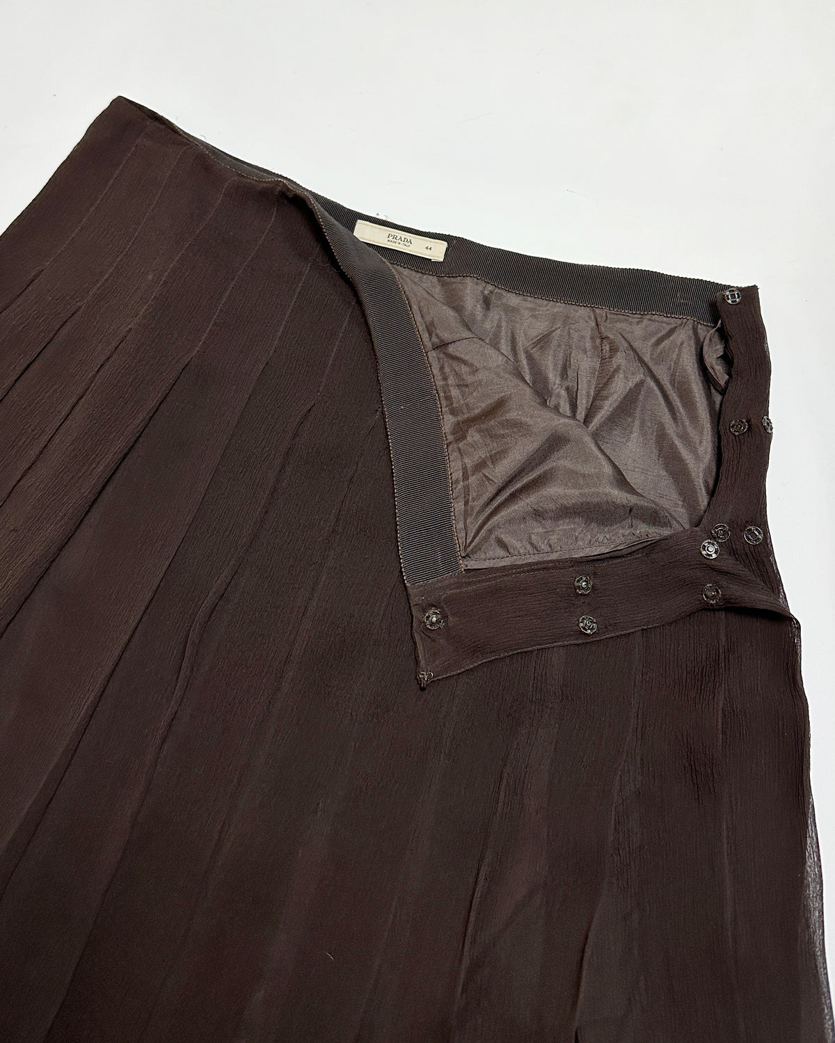 Prada Spring 2000 Silk Skirt