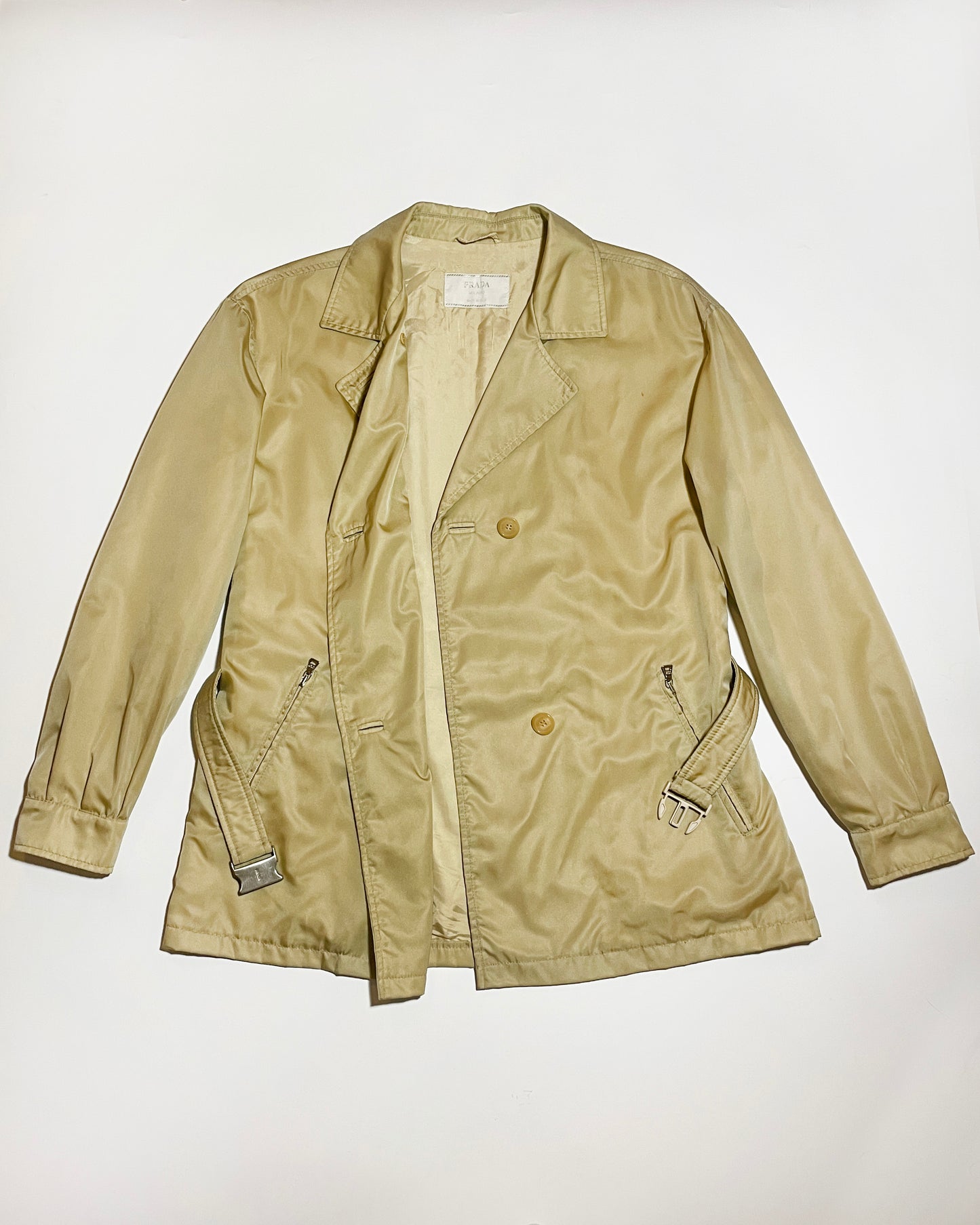 Prada Spring 1995 Nylon Trench