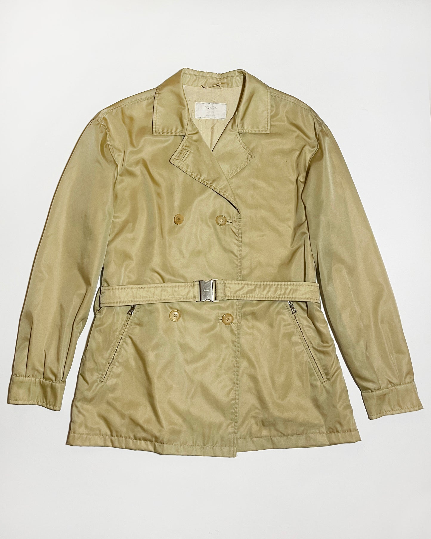 Prada Spring 1995 Nylon Trench