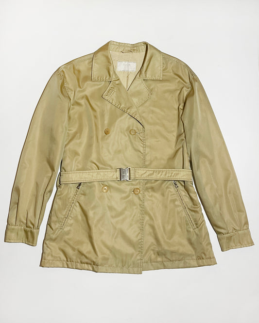 Prada Spring 1995 Nylon Trench