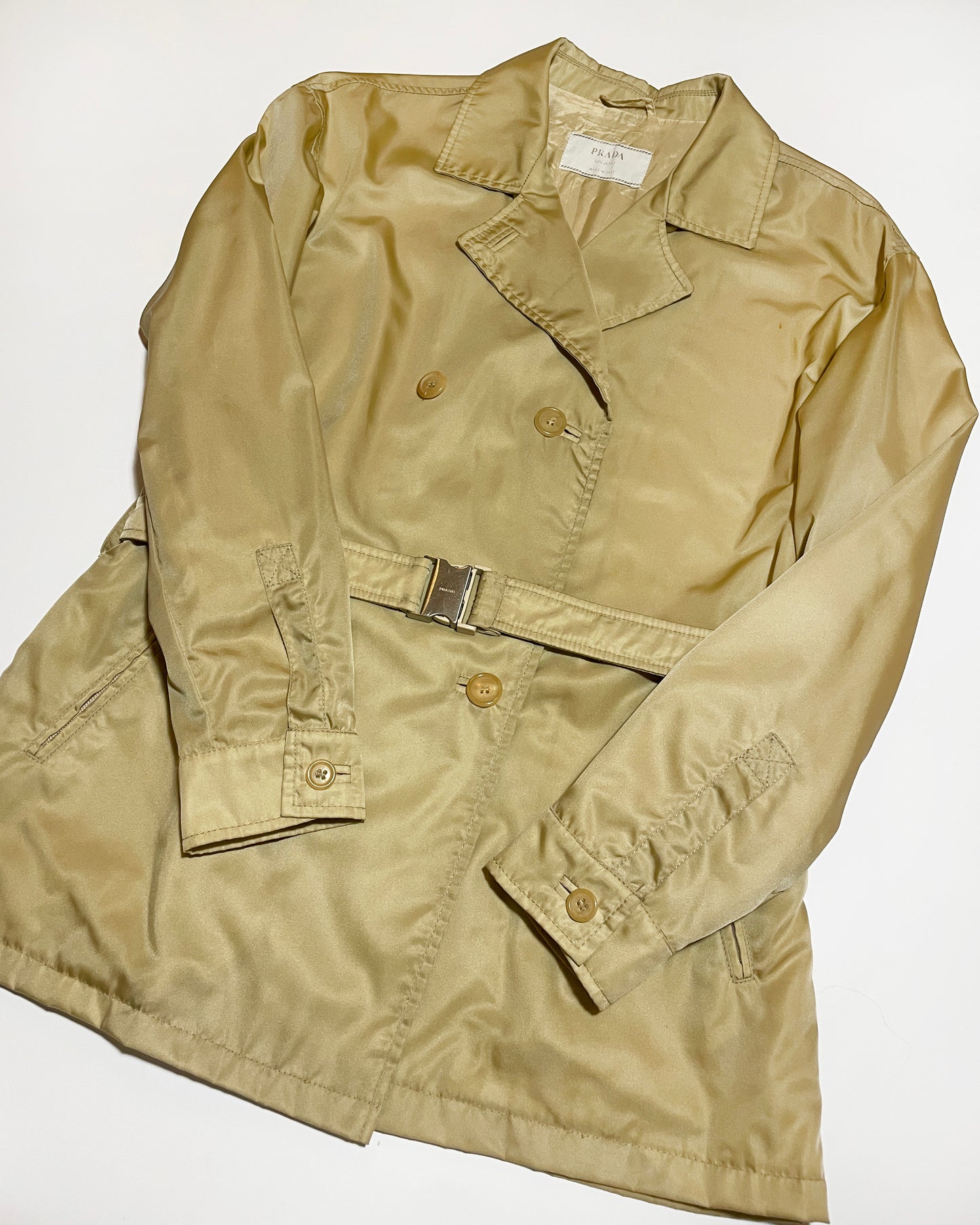 Prada Spring 1995 Nylon Trench