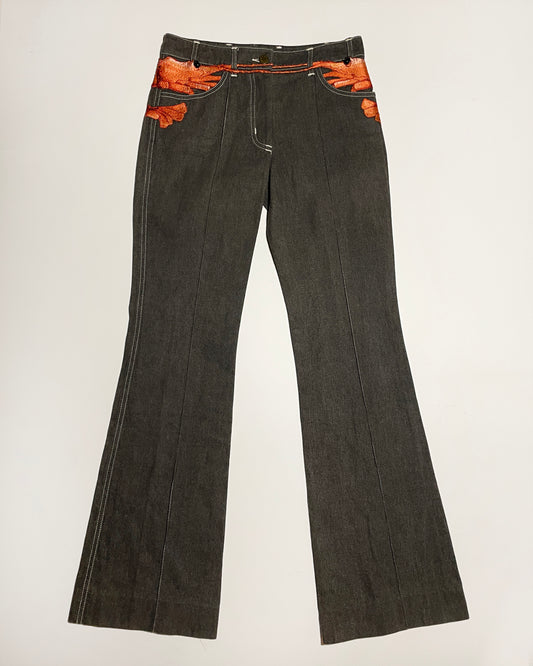 Chloé Spring 2001 Shrimp Jeans