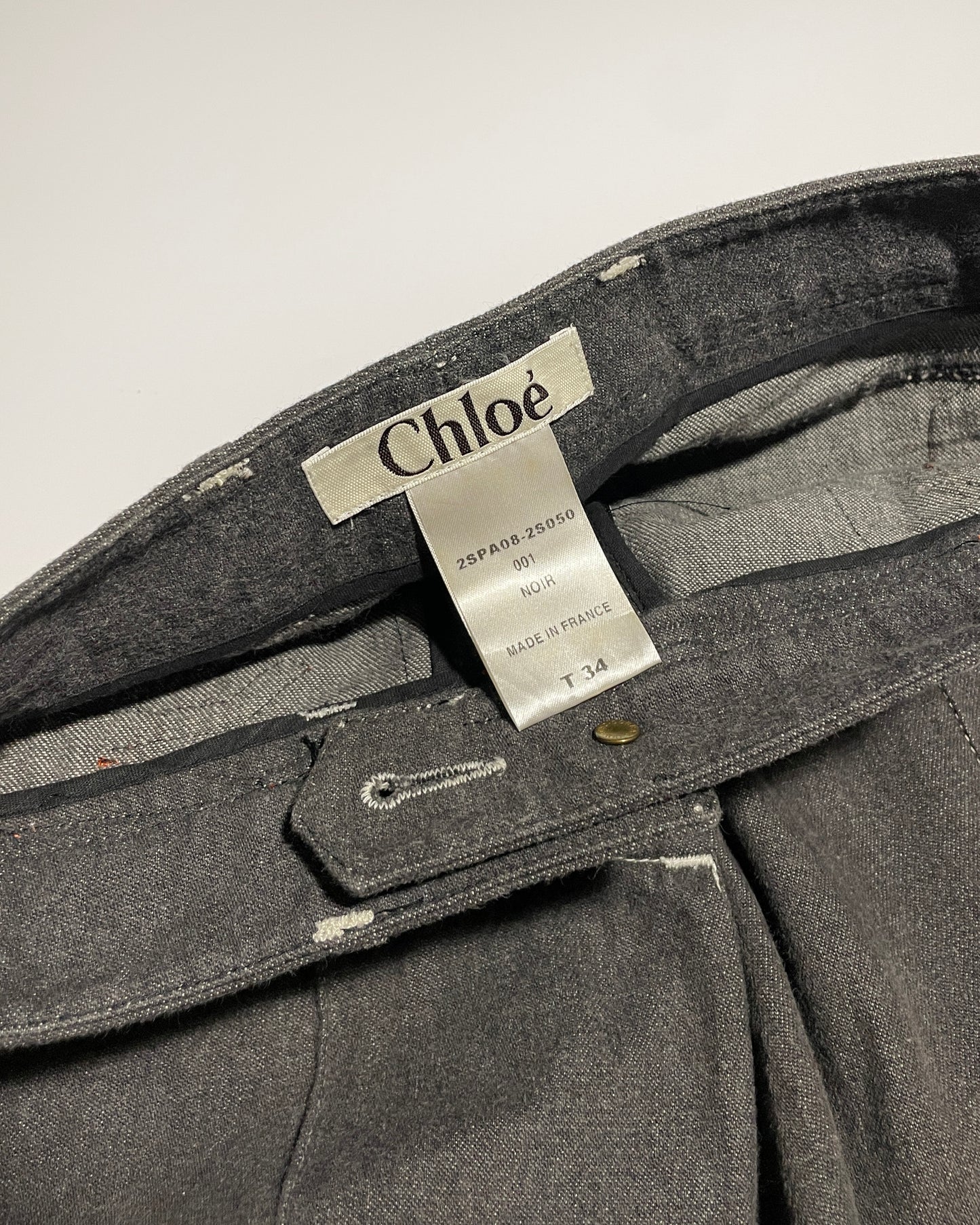 Chloé Spring 2001 Shrimp Jeans