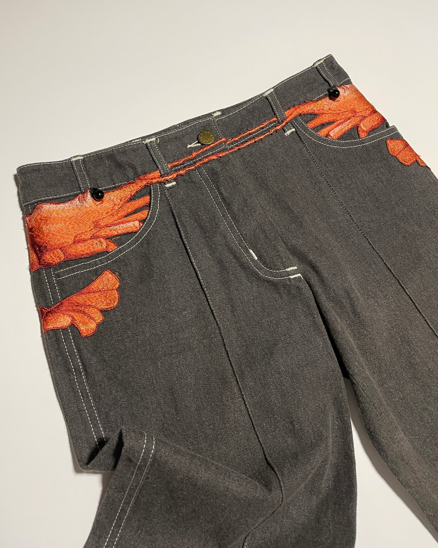 Chloé Spring 2001 Shrimp Jeans