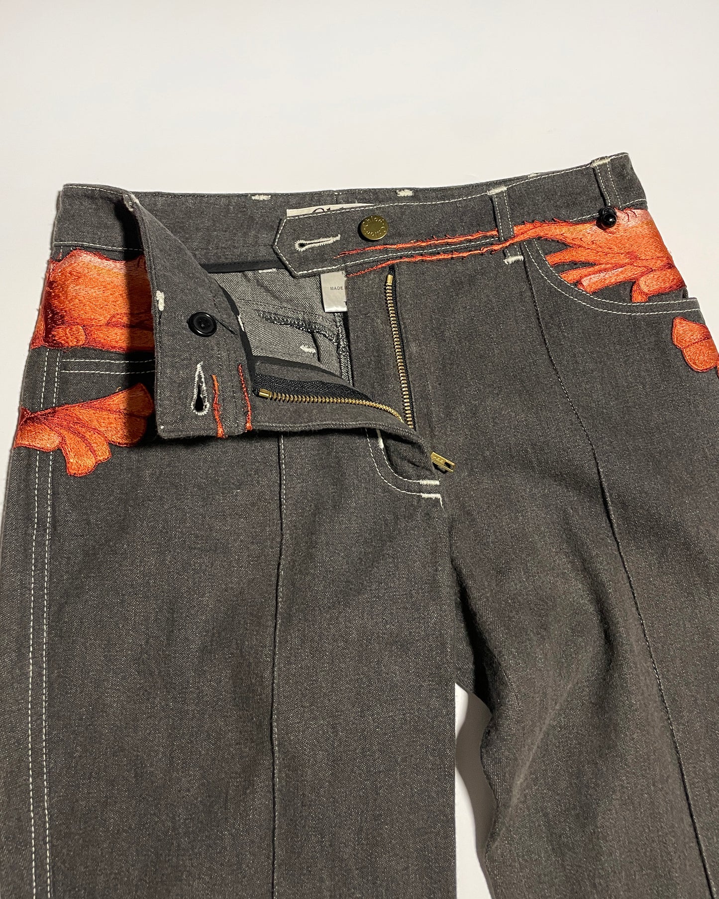 Chloé Spring 2001 Shrimp Jeans