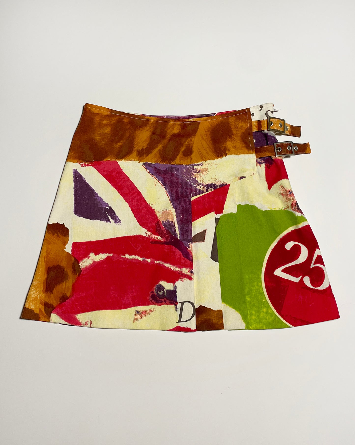 Christian Dior Spring 2003 'Victim' Bondage Pleated Skirt