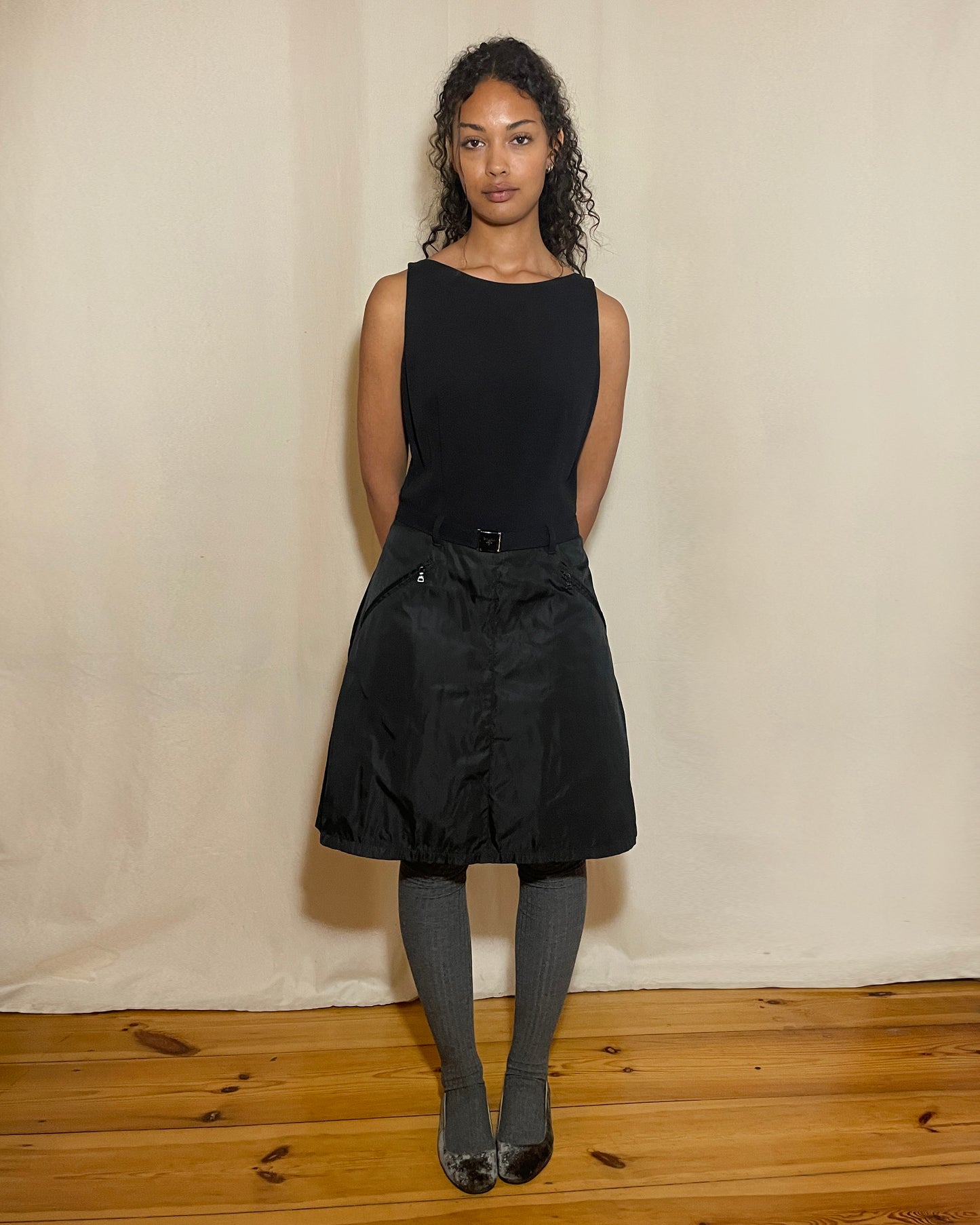 Prada Spring 1995 Nyon Dress