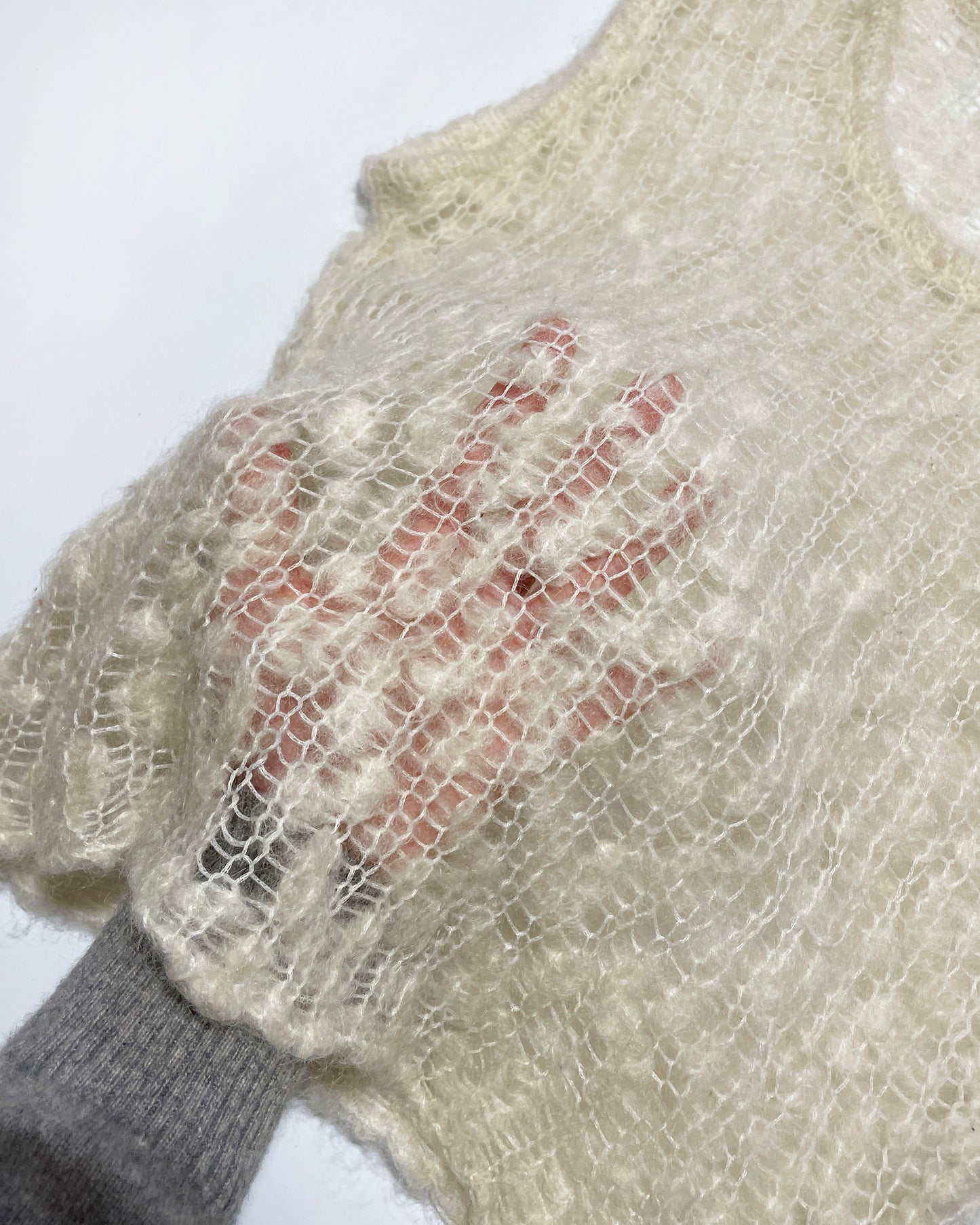 Miu Miu Fall 1994 Mohair Knit Top