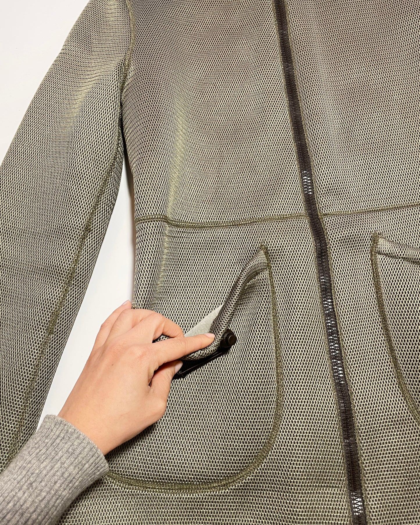 Miu Miu Spring 1999 Sporty Mesh Parka