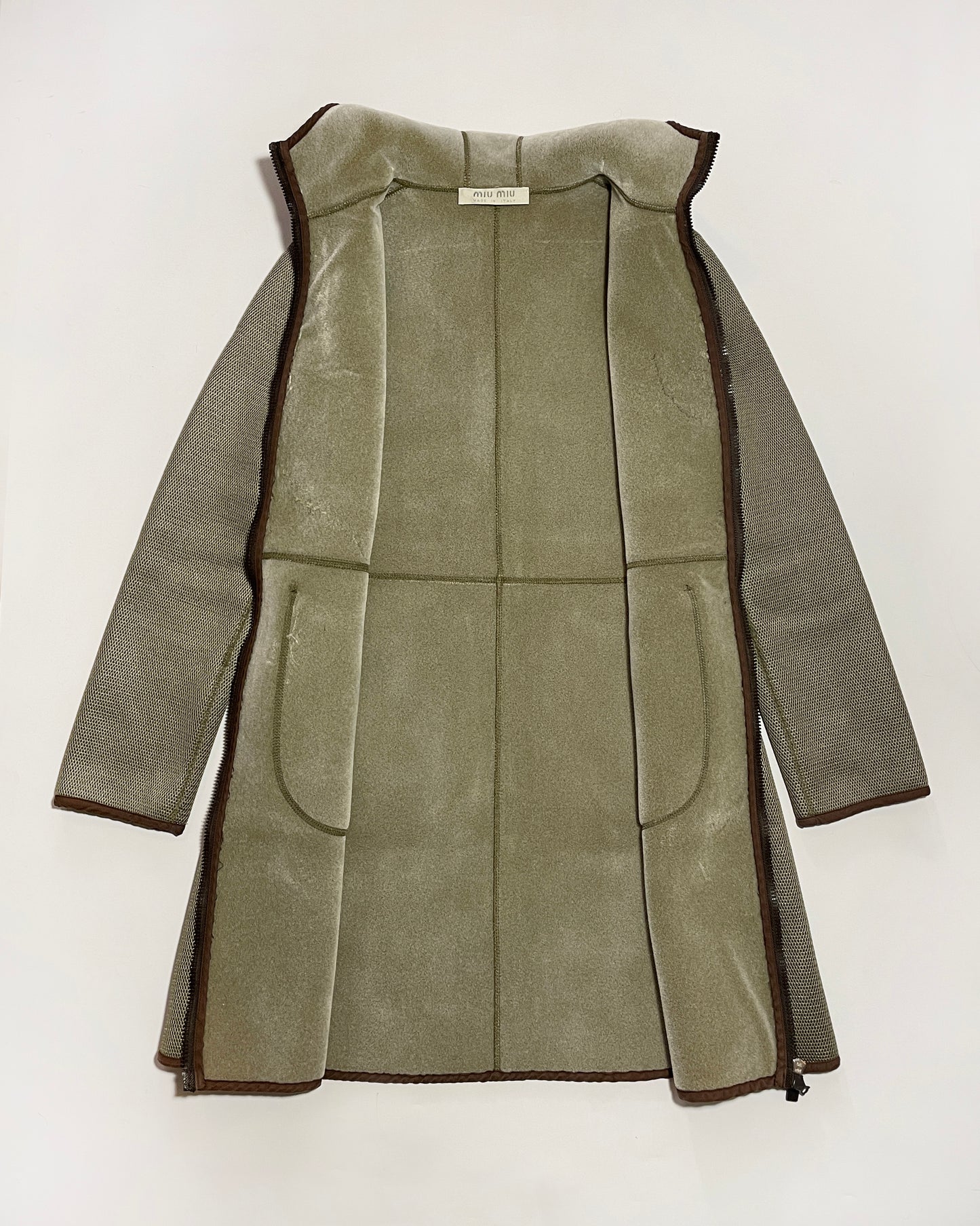 Miu Miu Spring 1999 Sporty Mesh Parka