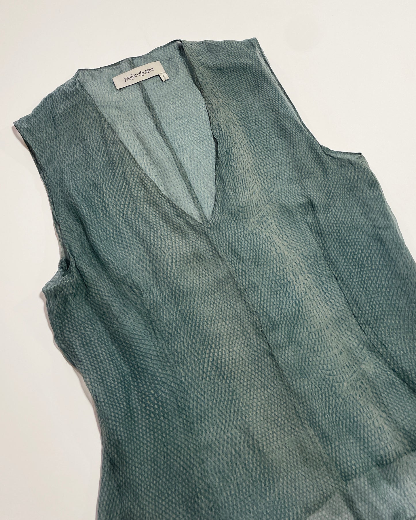 Yves Saint Laurent Tom Ford early 2000s Silk Top