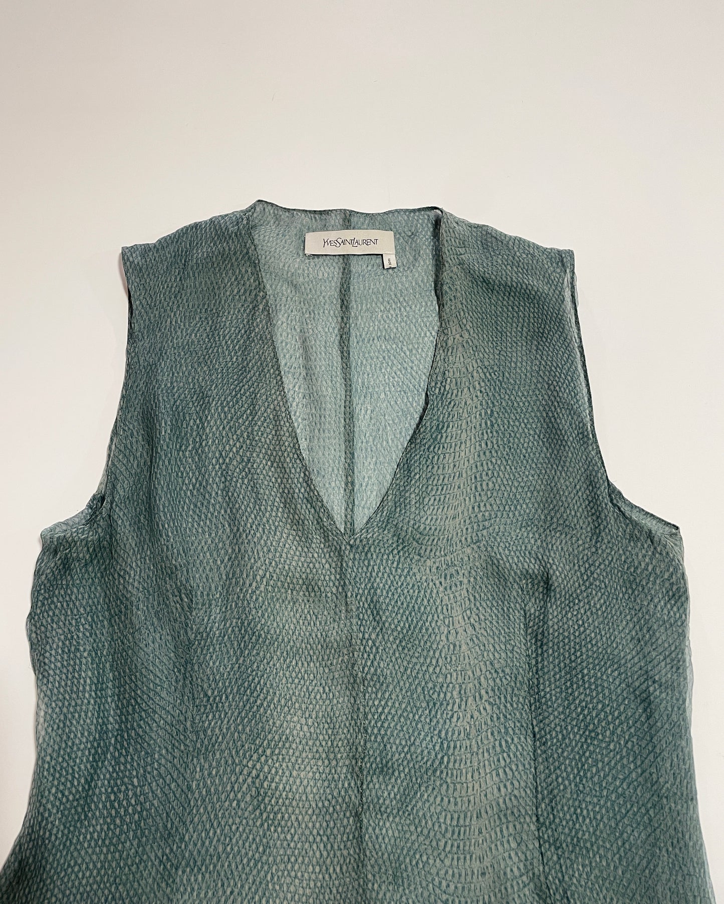 Yves Saint Laurent Tom Ford early 2000s Silk Top